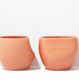 Fors Studio S/2 Medium Cup - Coral Mugs & Teacups