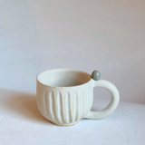 Fluted Marble Mug Mugs & Teacups