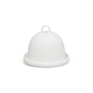 Sculpt Butter Dish White Tabletop Accessories