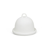 Sculpt Butter Dish White Tabletop Accessories