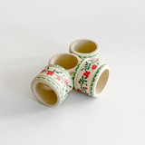 Hand Painted Napkin Rings (set of 4)