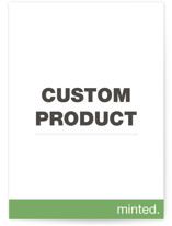 Landscape Custom Secret Menu Invitations
