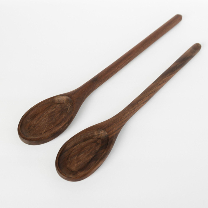 The Large Spoon in Walnut Kitchen Tools by Millstream Home Minted