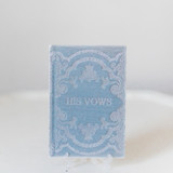 Vow Book - His Wedding Vow Books