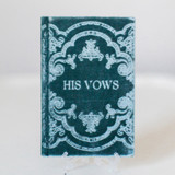 Vow Book - His Wedding Vow Books