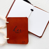 Leather Vow Books Wedding Vow Books