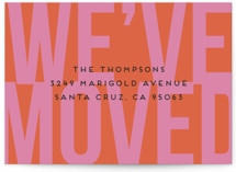 Bold Moving Announcements