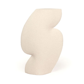 Ceramic Vase ‘Ellipse N°3 - White' Vases