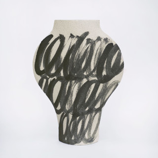 Ceramic Vase  ‘Dal - Circles Black N°2’ Vases
