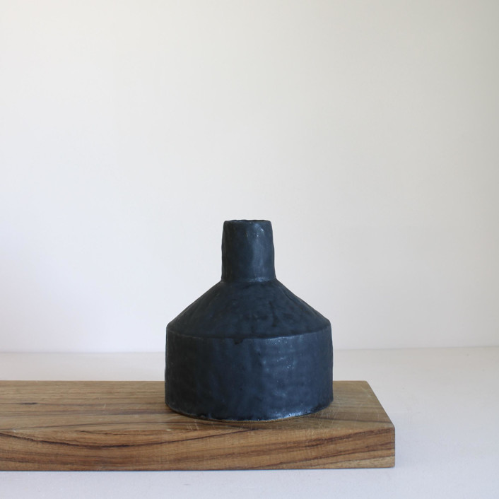 Black Tower Vases by Giselle Hicks Minted