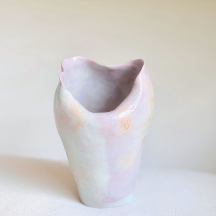 Cherry Blossom Soft Fold Vase Vases by Cloude Made | Minted