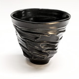 faceted flared bowl Vases