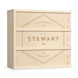 Cooperage Select - Personalized Anniversary Wine Box Couple gifts