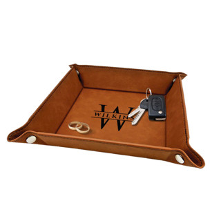 Custom Engraved Valet Tray Couple gifts