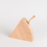 The Maple Cheese Block with Hand-Forged Knife Couple gifts