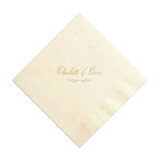 Classic Script Royal Flourish Napkin, set of 50 Napkins