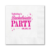 Bachelorette Party Digital Napkin Napkins