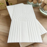 Luxe Linen Debossed Napkins | Gatsby in Simply White Napkins
