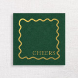 Cheers Holiday Premium Cocktail Napkins | Pack of 50 premium quality Napkins
