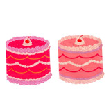 You're The Cherry On Top Die Cut Cake Large Napkin - Pack of 16 Napkins
