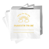 Rainbow Wisdom Baby Shower Napkin, cocktail size, set of 50 Napkins
