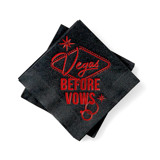 Vegas Before Vows Napkin Pack, cocktail size, pack of 50 Napkins