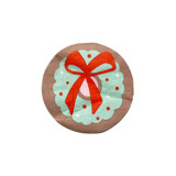 Baking Spirits Bright Cookie Petite Napkins - Set of 16 Napkins