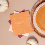 Thanksgiving Food Confetti Napkin, cocktail size, set of 100 Napkins