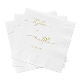 Wedding Cocktail Napkins, Pack of 200 Napkins
