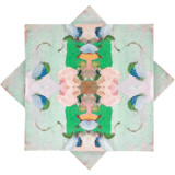 Monet's Garden Green Cocktail Napkins, 20 Per Pack Napkins