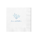 Beach Treasures Custom Napkin - Pack of 100 Napkins