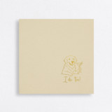 “I Do, Too!” Golden Retriever Wedding Cocktail Napkins Champagne Napkins