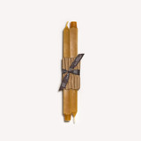 12" Square Tapers (pair) Natural Candles