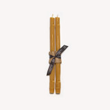 12" Bamboo Tapers (pair) Natural Candles