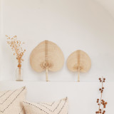 Paradisio Blonde Woven Fan Small Fans