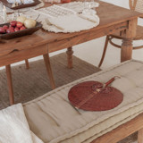 Paradisio Clay Woven Fan Large Fans