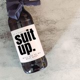 Set of 6 Best Man Beer Bottle Labels | Suit Up Groomsmen Gifts
