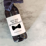 Set of 6 Groomsman Beer Bottle Labels | Will you be my Groomsman? Groomsmen Gifts