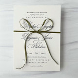 Olive 1/8" x 10 Yards - Satin Skinny Ribbon Ribbons