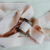 Ribbon Linen 1.5" Wide Pink Ribbons