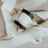 Ribbon Linen 1.5" Wide Cream Ribbons
