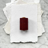 Burnt Sienna Waxed Linen Twine, 2-Ply Ribbons