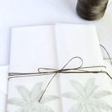 Linen Twine Invitation Wrap- Multiple Colorways Ribbons