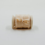 Silk Wedding Ribbon Peach 1" Wide Ribbons