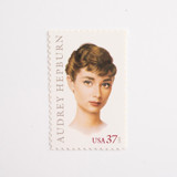 37 Cent Audrey Hepburn Postage Stamps // Set of 10 // UNUSED Vintage Stamps Postage Stamps