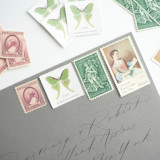 Heirloom Garden Postage Set // Set of 5 // $1.47 in postage per set Postage Stamps
