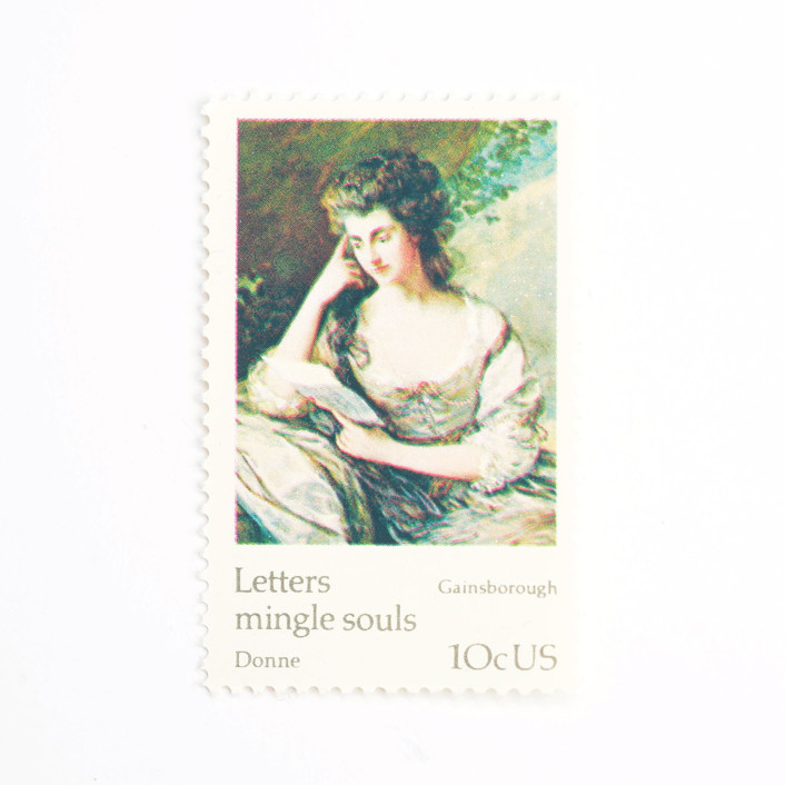 10 Cent Letters Mingle Souls Gainsborough // Set of 10