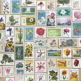 $1.07 . FLORAL vintage postage stamp variety pack . Set of 5 Postage Stamps