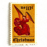 "Angel Altarpiece" Postage Stamps | Traditional Christmas Series | Unused USPS Postage 10c | Pack of 20