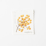 Yellow Soapberry Forever Stamps // Set of 10 // UNUSED Vintage Stamps Postage Stamps